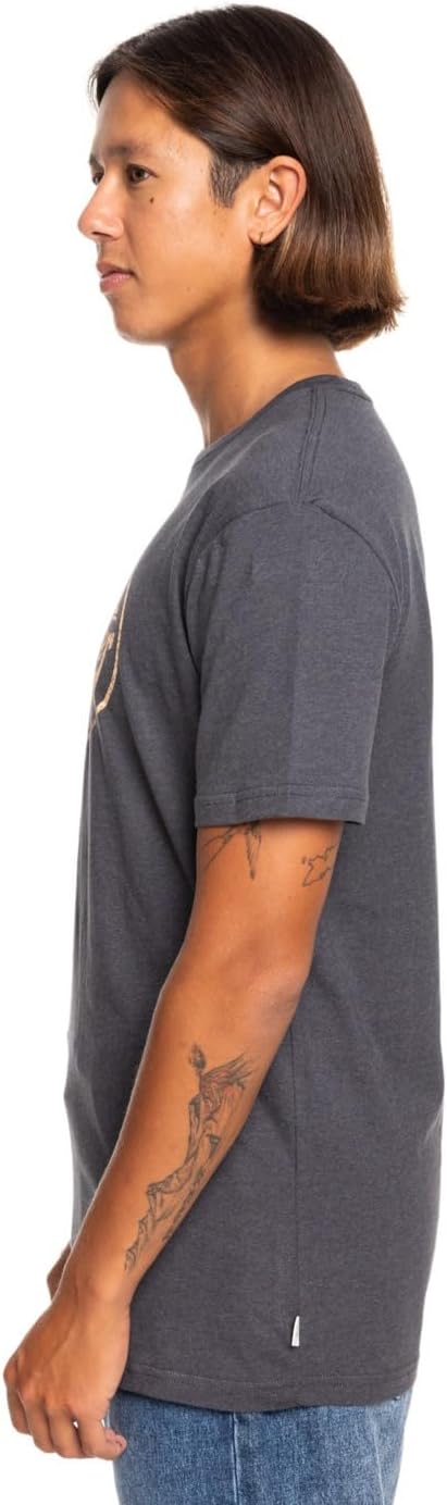 Detalle 2 de Quiksilver What We Do Best – T-Shirt Homme en coton léger, coupe régulière