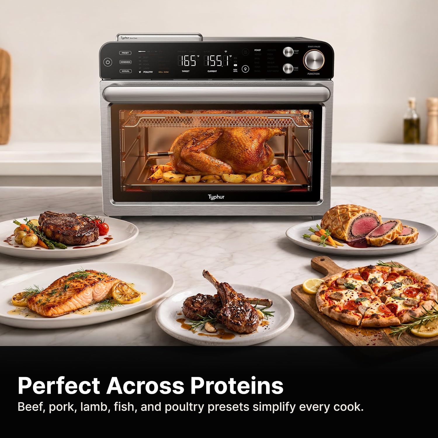 Thumbnail 3 de Typhur Sync Oven 27 QT countertop air fryer toaster oven