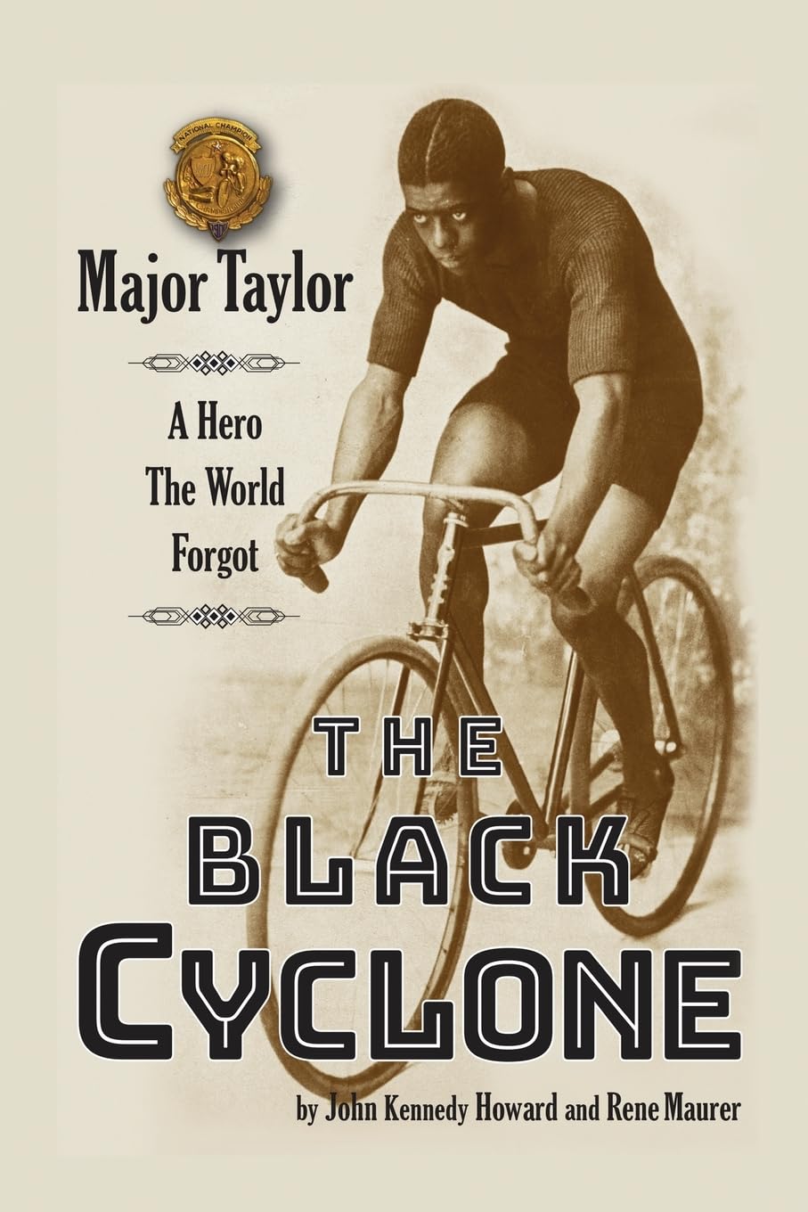 Detalle de The Black Cyclone: A Hero The World Forgot Paperback Book by John Kennedy Howard and Rene Maurer
