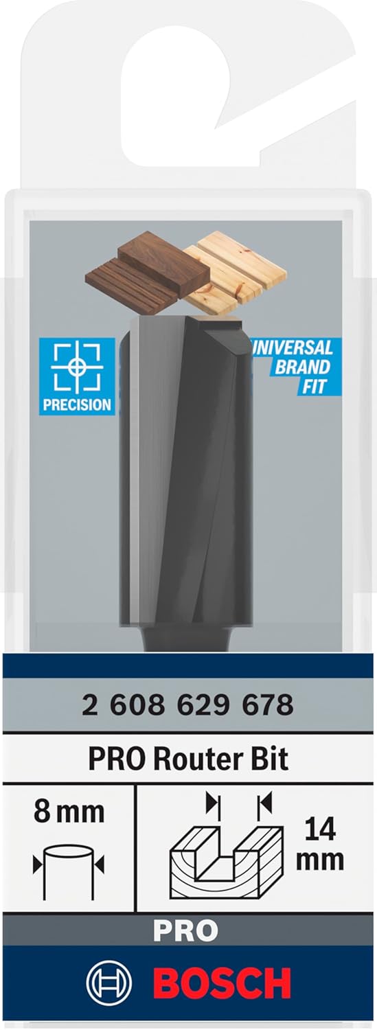 Detalle 2 de Bosch Broca fresadora recta PRO Ø 14 mm