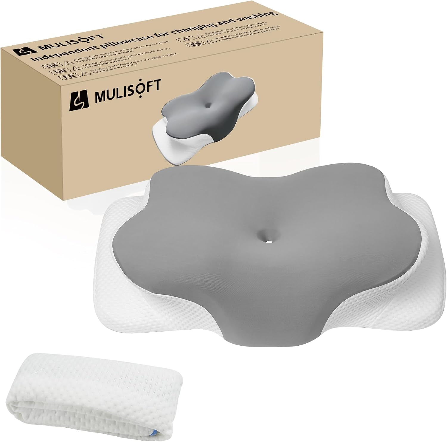 MULISOFT 104 Pillowcase – Replacement Covers for Compatible MULISOFT 104 Pillows