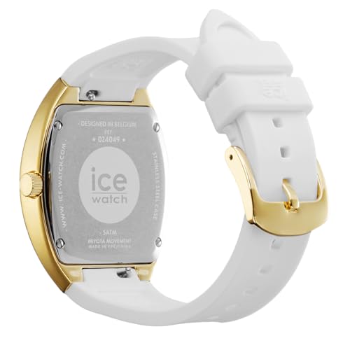 Detalle 2 de ICE-WATCH Ice Boliday Dome Metal White Gold 37 mm
