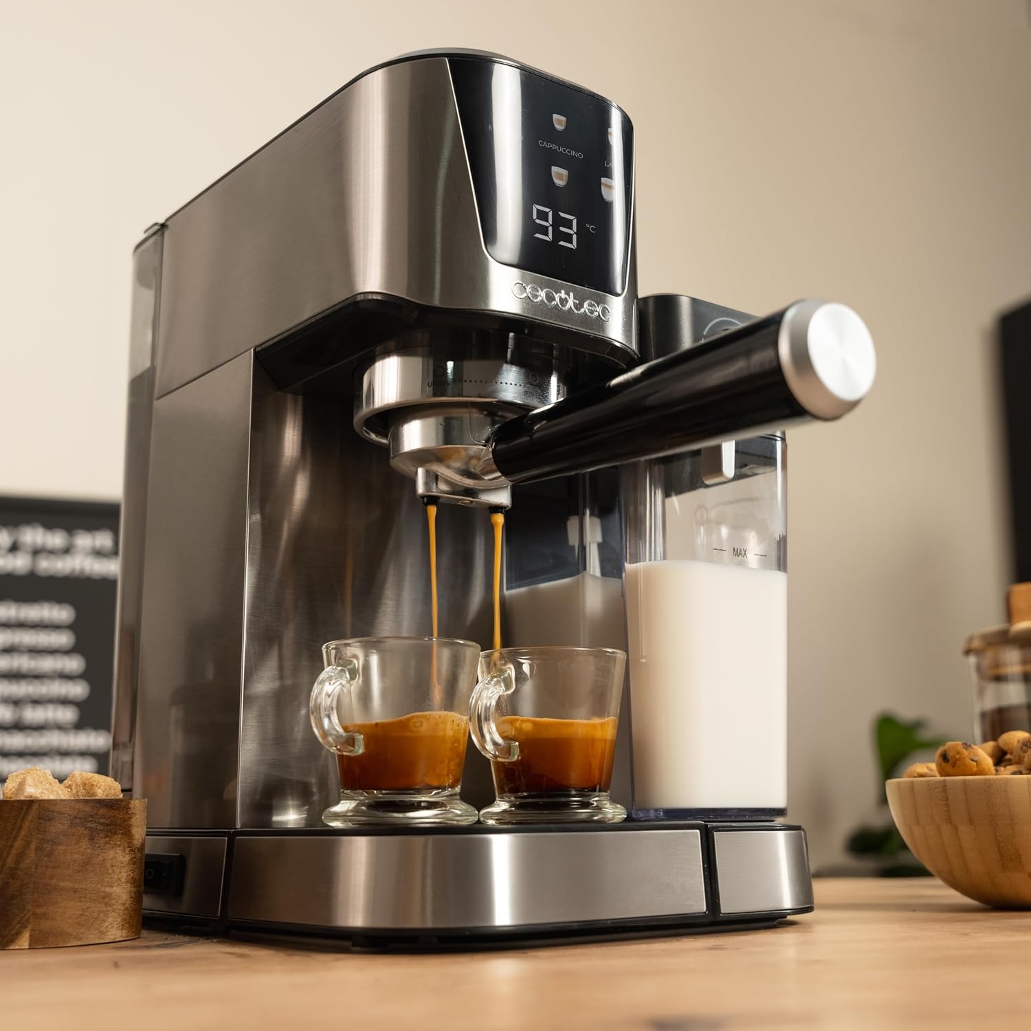 Thumbnail 7 de Cecotec Power Espresso 20 Cream ☕️ Cafetera Semiautomática 20 Bares