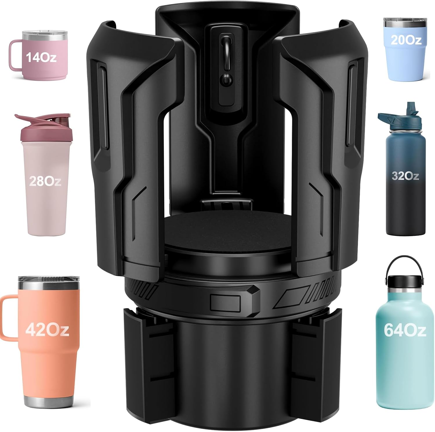 Detalle de Cup Holder Expander Auto-Fit 2.6"–4.8"
