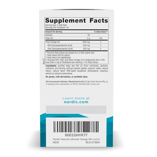 Thumbnail 1 de Nordic Naturals Ultimate Omega Lemon Flavor, 90 Soft Gels