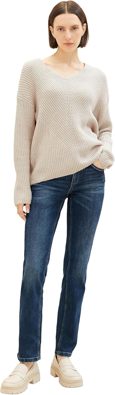 Thumbnail 1 de TOM TAILOR Damen Alexa Straight Jeans im Five-Pocket-Style