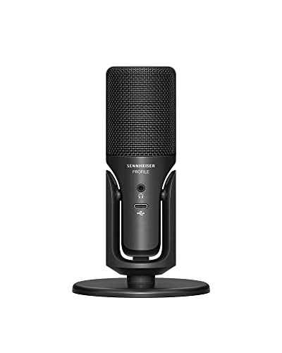 Detalle de Sennheiser Profile USB – Kondensatorkapsel, Plug & Play für Podcast & Streaming