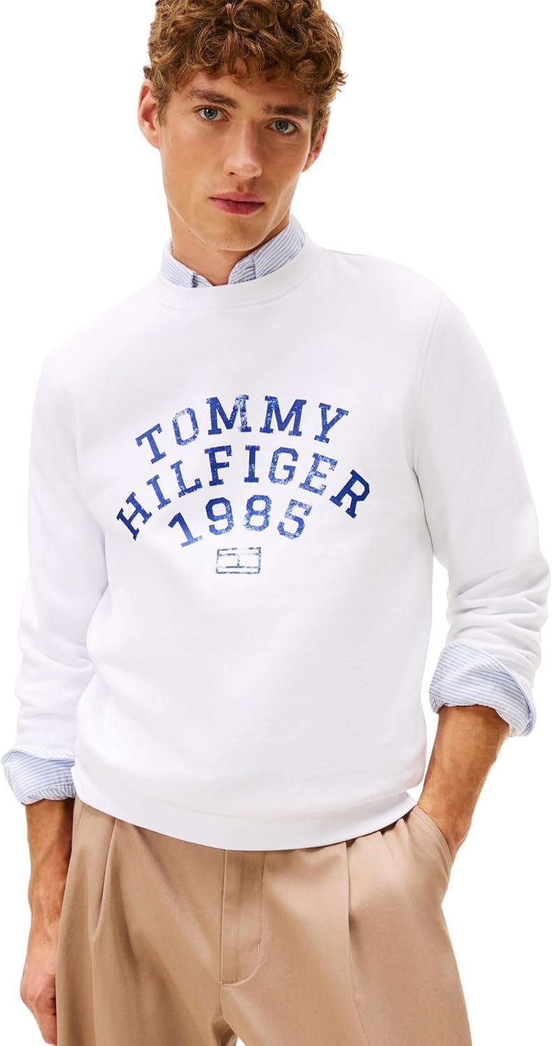 Thumbnail 6 de Tommy Hilfiger Men's Hilfiger Arch Sweatshirt Mw0mw41426 Pullover Sweatshirt