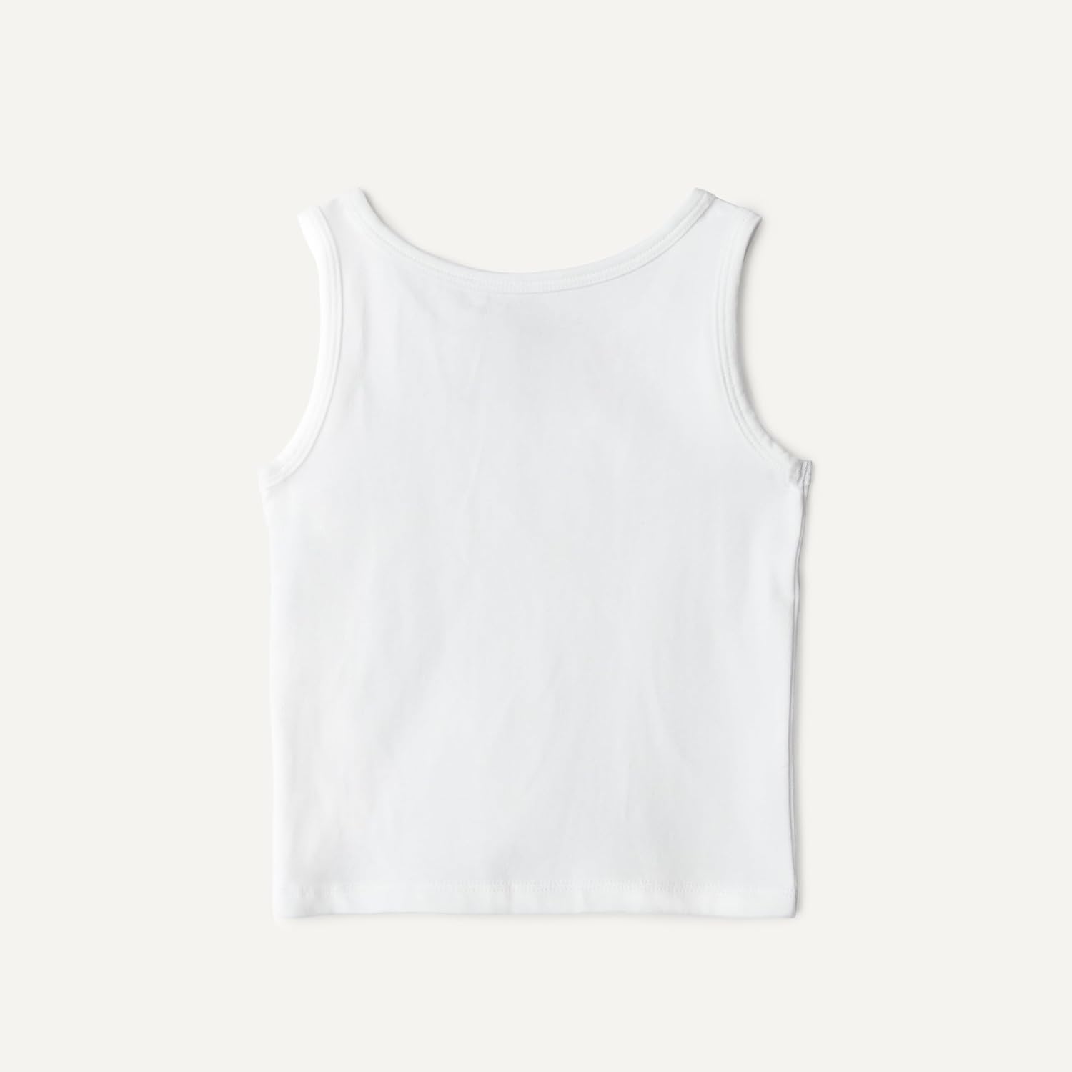 Detalle de Amazon Essentials Girls' Cotton Jersey Vest Undershirt (Pack of 5)