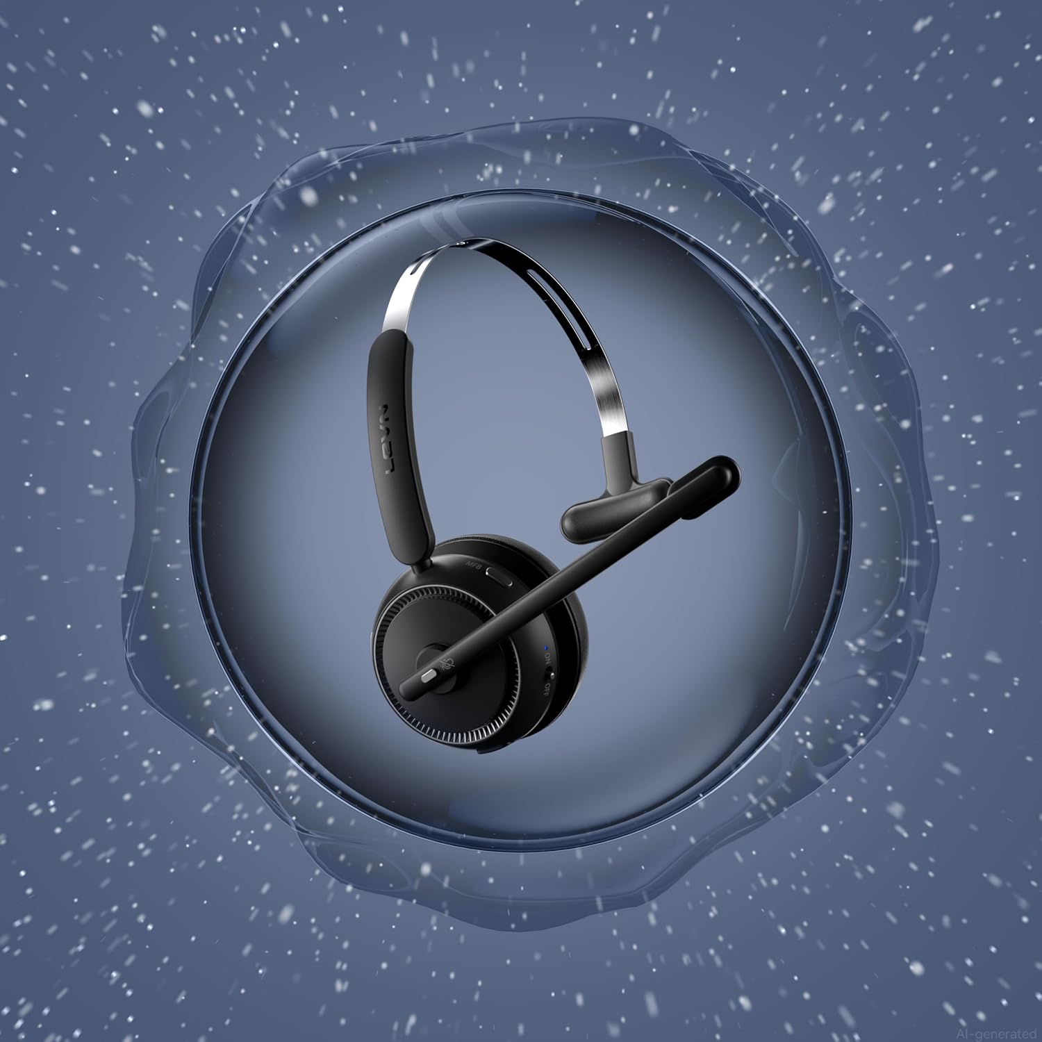 Thumbnail 1 de Wireless Headset with Mic, 65-Hour Battery