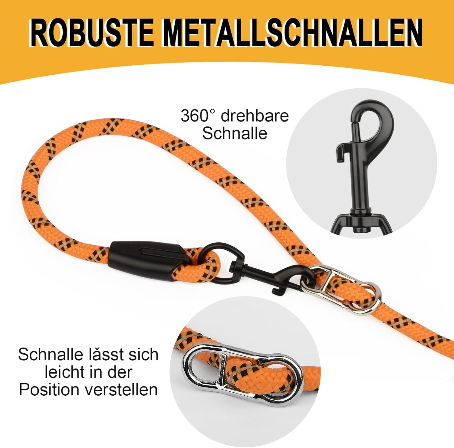 Detalle 2 de Eyeleaf Hundeleine 3 m Umhängeleine