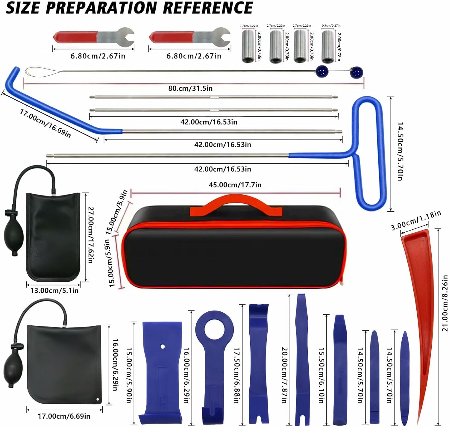 Detalle 2 de 22-Piece Automotive Repair Kit for Routine Vehicle Maintenance
