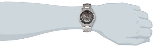 Detalle 2 de Casio LCW-M100DSE-1AER Herren-Armbanduhr: Solarbetrieben, Funkuhr mit Weltzeit aus massiven Edelstahl