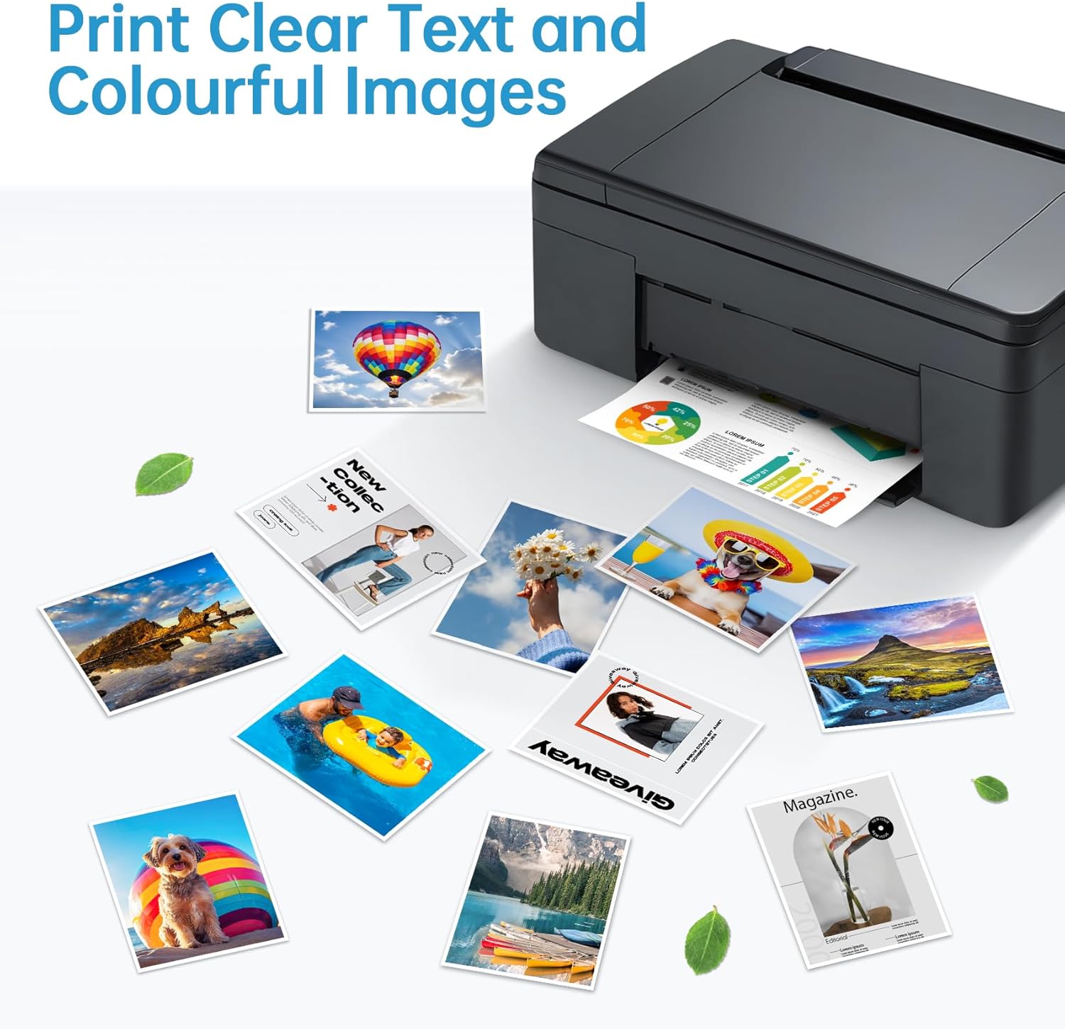 Thumbnail 3 de HP 303XL Black and Colour Ink Cartridges (Non-Original) – 2 Pack for Envy Inspire/Photo and Tango X