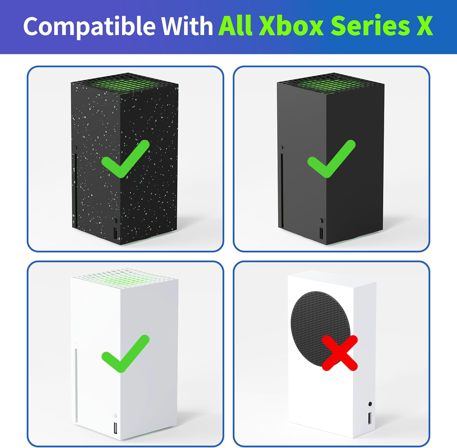 Detalle de Wall Mount for Xbox Series X – Metal Console Holder with Ventilated Base