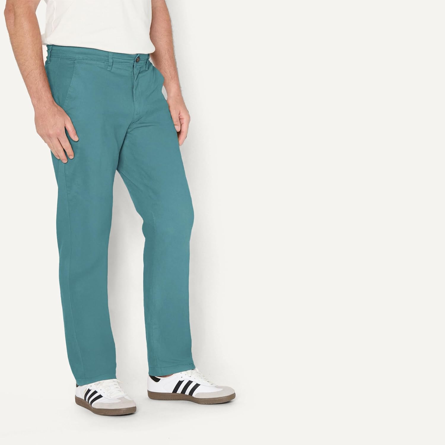 Thumbnail 1 de Amazon Essentials Herren Legere Stretch-Chinohose in sportlicher Passform (Khaki, Übergrößen verfügbar)
