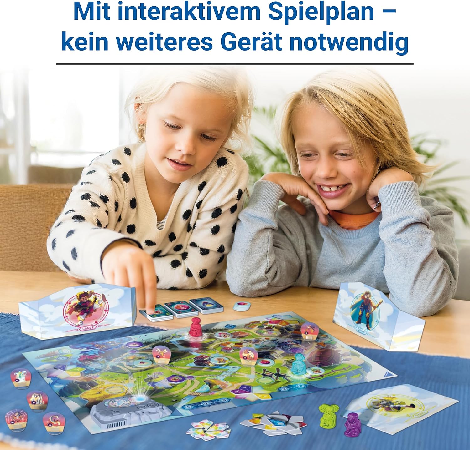 Thumbnail 4 de Ravensburger 24582 Ventopia – Die fliegende Insel: Brettspiel mit Elektronik für Kinder ab 7 Jahren (1–4 Spieler)
