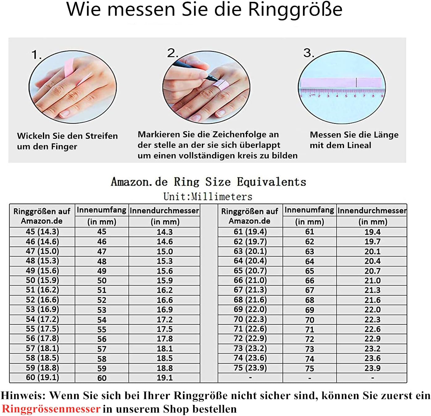 Thumbnail 5 de Titaniumcentral Damen Vorsteckring, schmal, 36K vergoldet, Eternity Zirkonia – minimalistischer Verlobungs- und Ehering