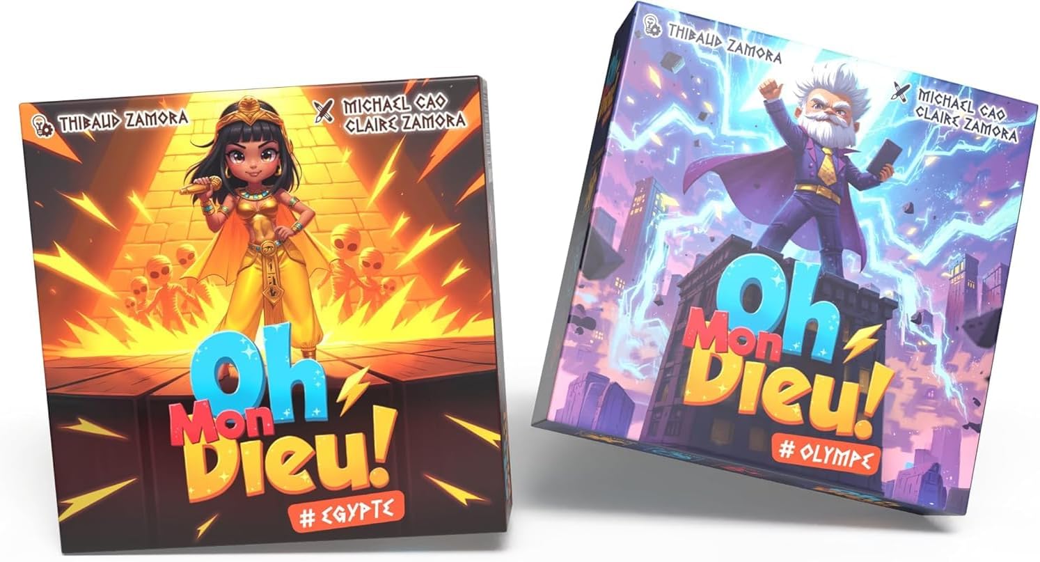 Thumbnail 4 de Bioviva Oh Mon Dieu ! (Olympe) — jeu stratégique et fun pour 2 à 6 joueurs, dès 8 ans