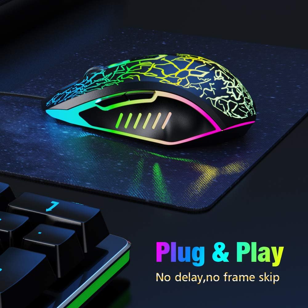Thumbnail 4 de VersionTECH Gaming Mouse 3600 DPI, 6‑button ergonomic 🖱