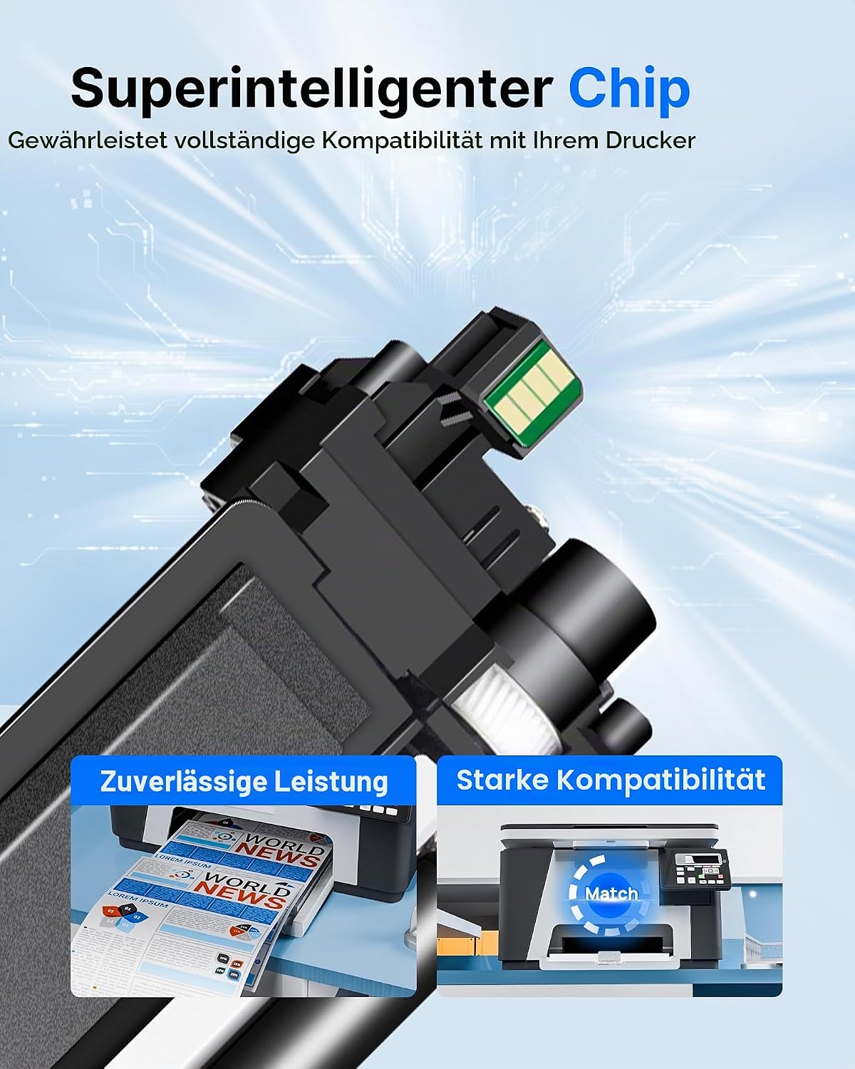 Thumbnail 5 de GPC IMAGE TN247 TN243CMYK – 5er-Pack kompatibel mit Brother Druckern (DCP/HL/MFC L-Serie)