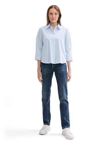 Thumbnail 4 de TOM TAILOR Alexa 1008119 Straight Jeans, Mid Stone Wash Denim, 27W/32L