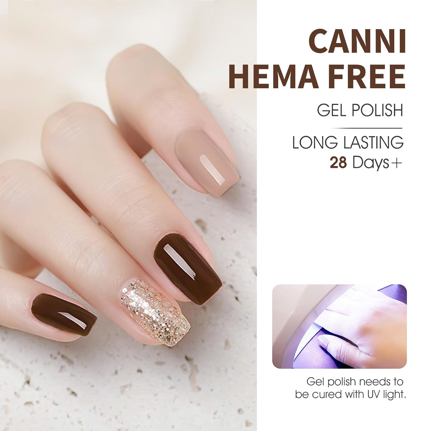 Thumbnail 3 de CANNI Gel Nail Polish Kit 6 Colors
