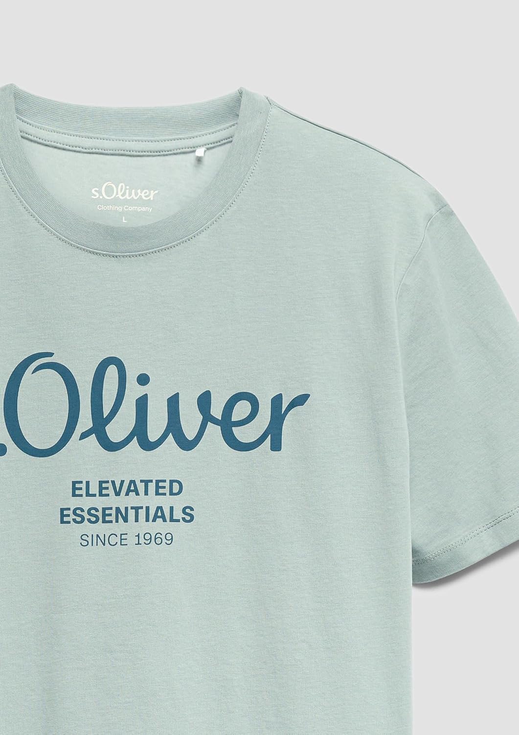 Thumbnail 6 de s.Oliver Baumwoll-T-Shirt mit Logo-Print – 100% Baumwolle, Regular Fit
