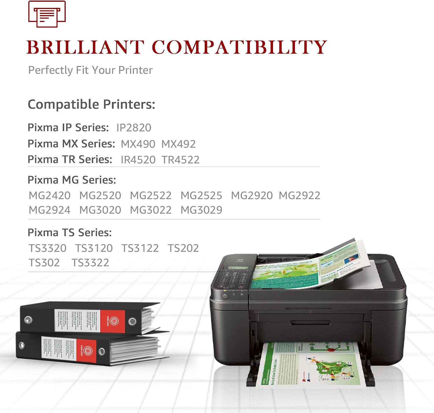 Detalle de Toner Kingdom 245XL/246XL Compatible Ink Cartridges, Black and Tri-Colour 2-Pack