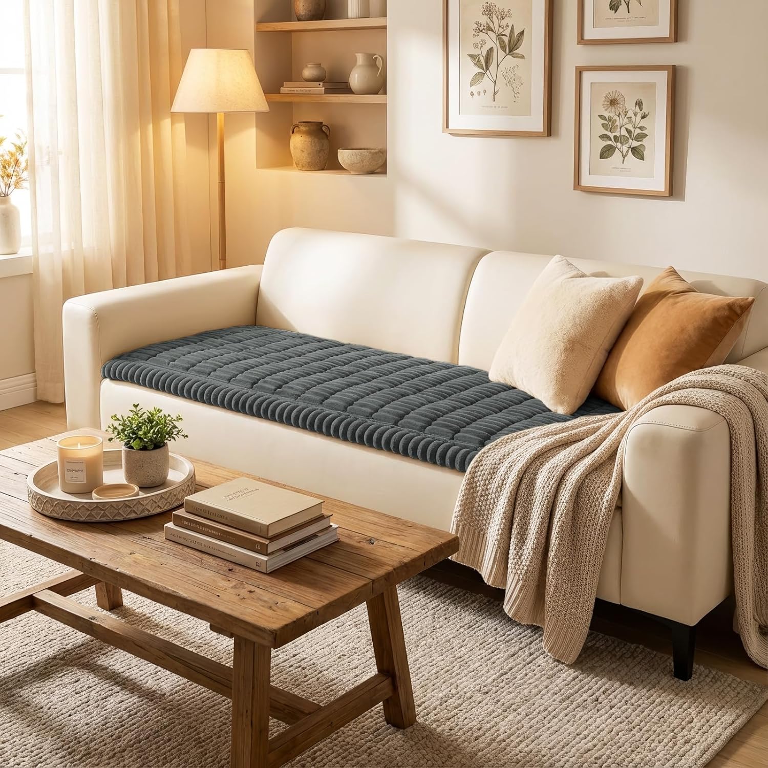 Detalle 2 de Smiry Couch Cover 27.6" x 59" sofa protector ๐
