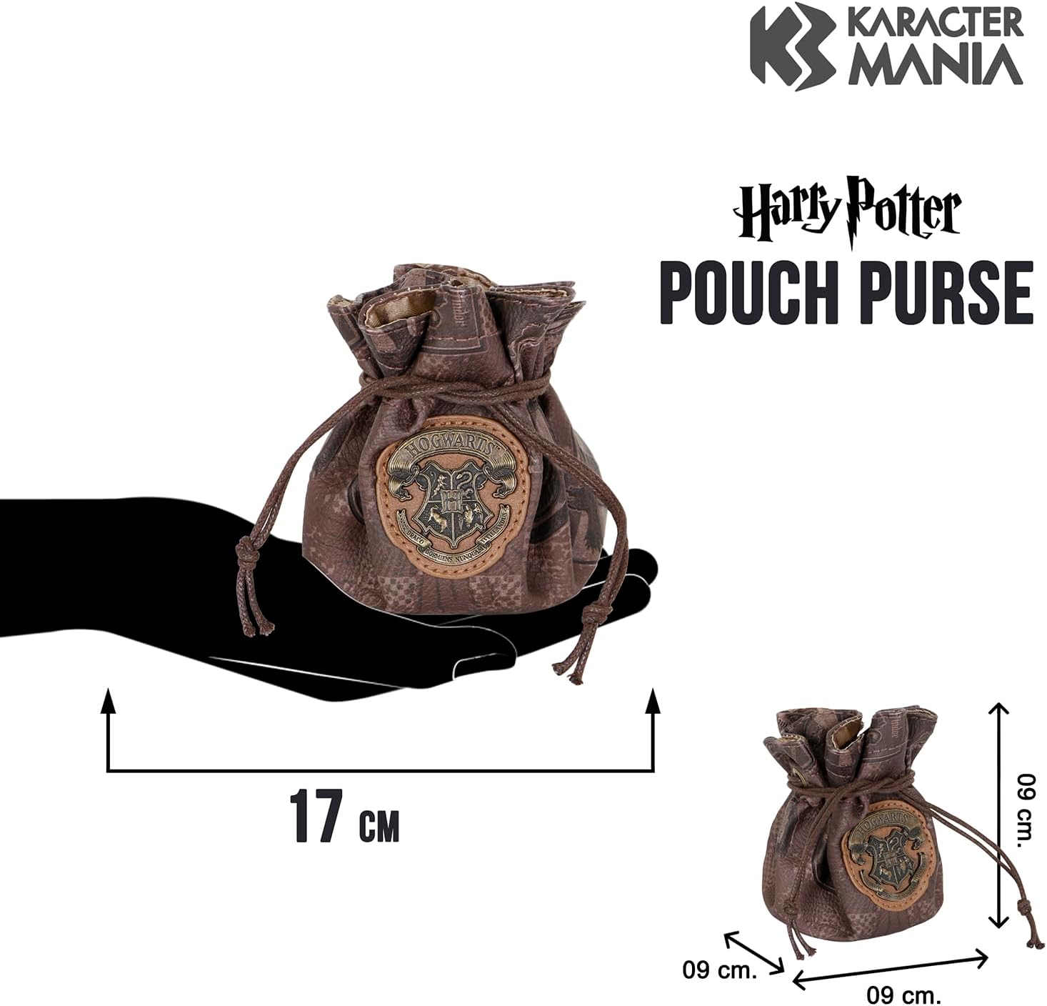 Detalle de Harry Potter Pride-Tale Backpack – Geldbeutel in Taschenform, 9 x 9 x 9 cm