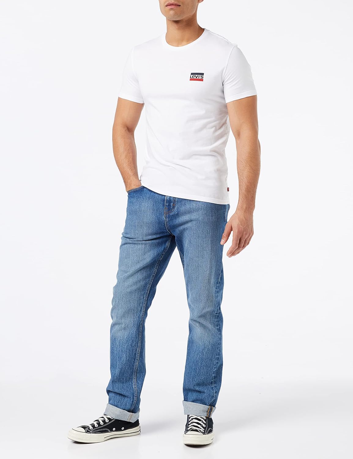 Detalle de Tee-shirt Levi's 2-Pack Crewneck graphique