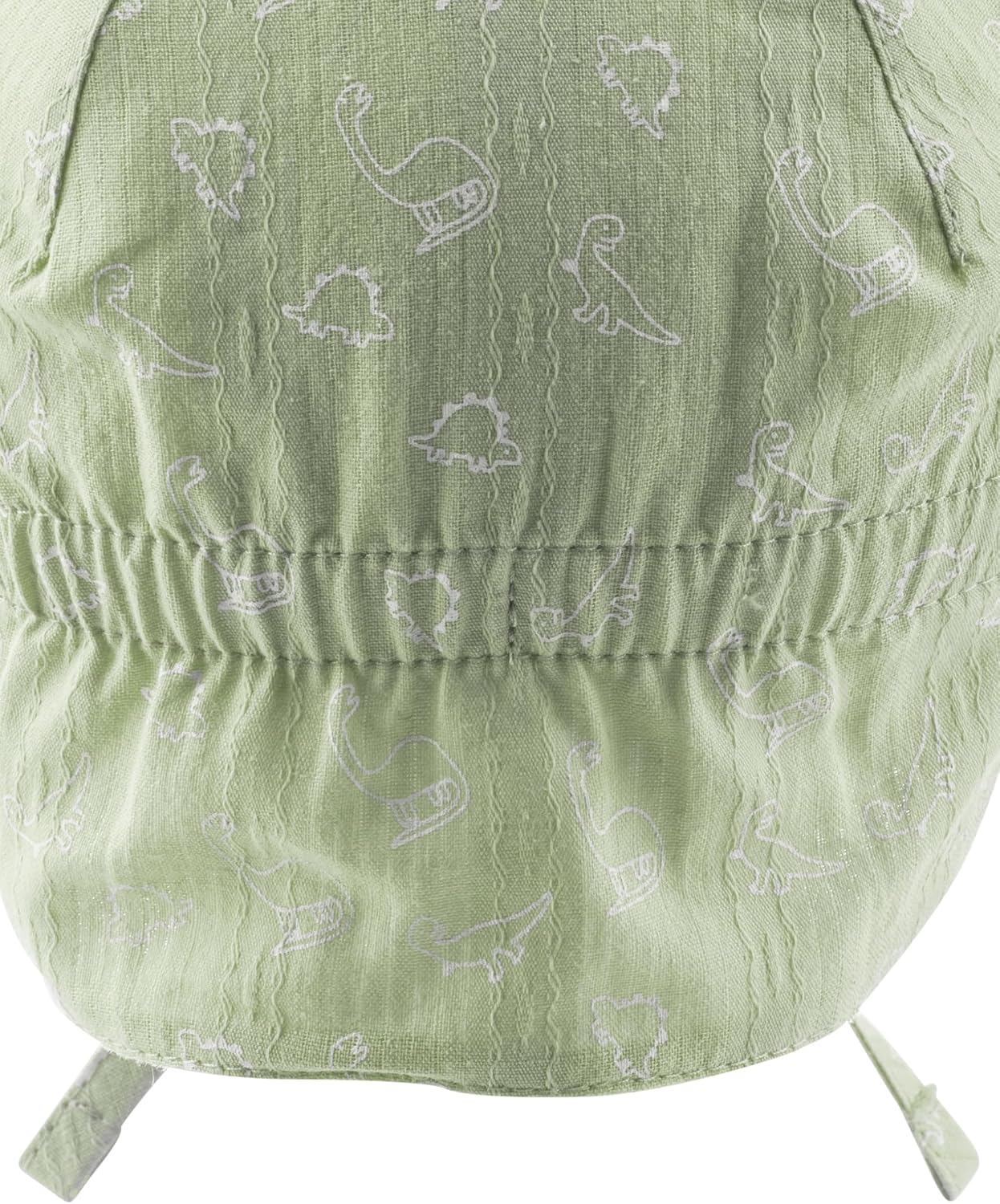 Detalle 2 de Sterntaler Schirmmütze Nacken Saurier – Jungen Mütze aus Baumwolle mit UV-Schutz 30, Ohrenklappen & Bindeband