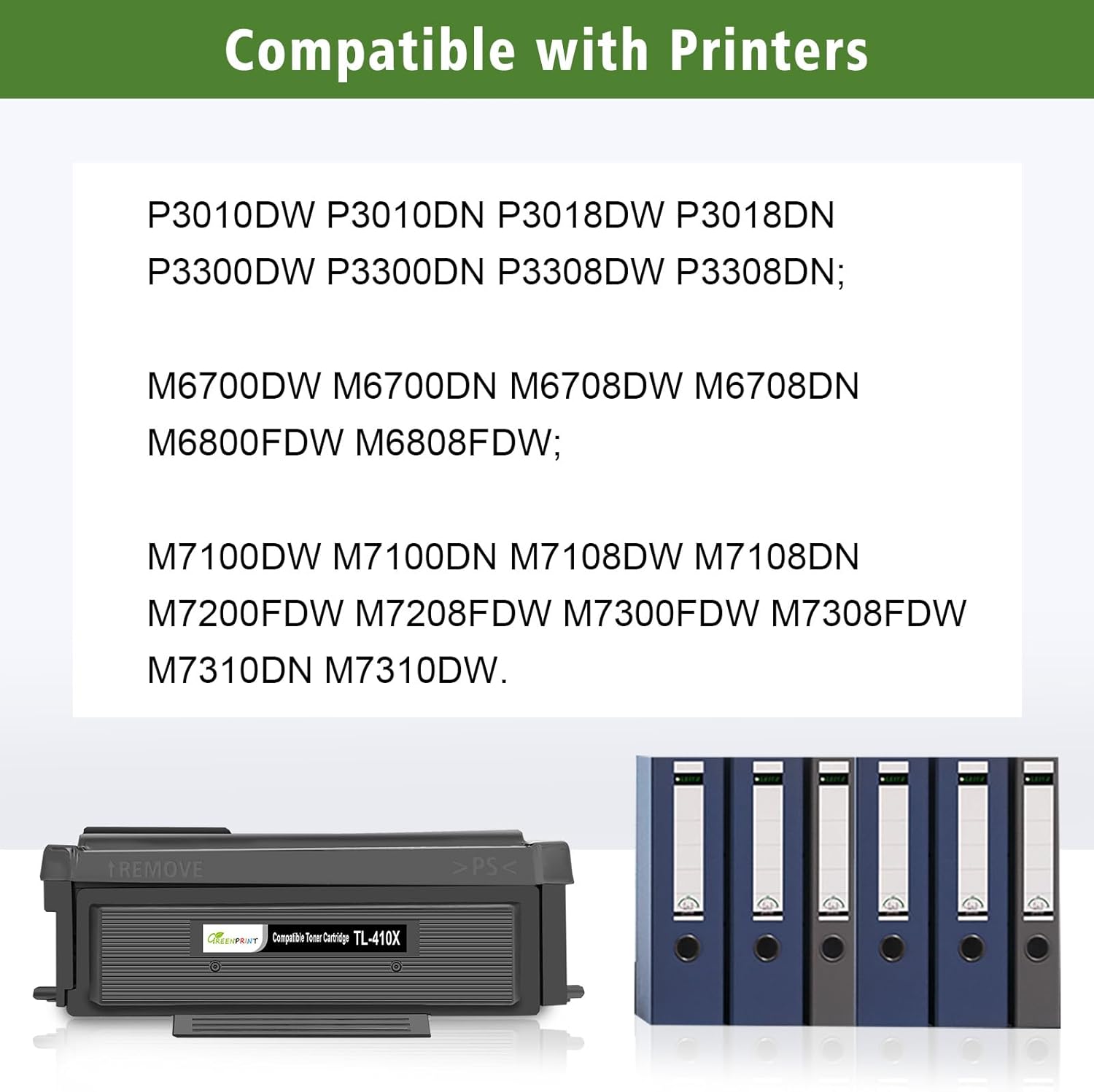 Detalle de Cartuccia toner compatibile TL-410x (TL-410 / TL-410H) nero 6000 pagine per stampanti serie P3010DW e M7100DW