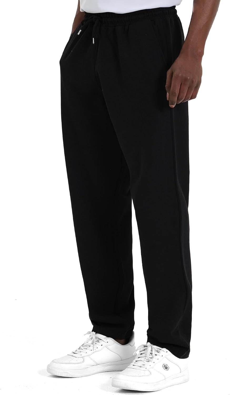 Detalle de ROSS CAMP Pantaloni da Jogging da Uomo: pantaloni sportivi in cotone, versatile e confortevoli