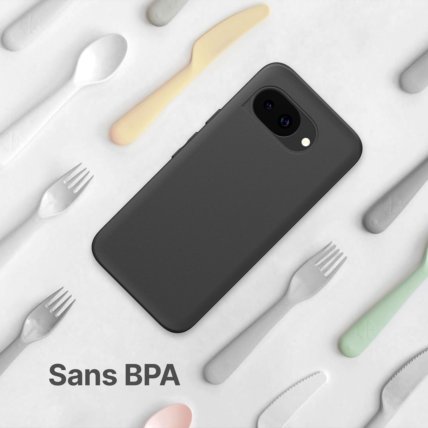 Thumbnail 4 de RhinoShield SolidX pour Pixel 10a – coque renforcée SolidX, fine et minimaliste, beige coquillage