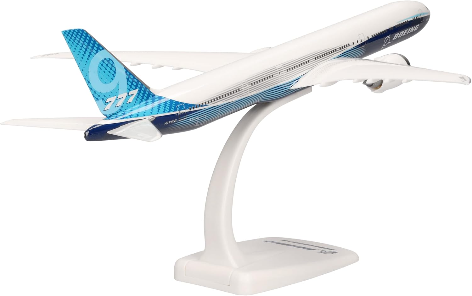 Detalle de Herpa Boeing 777-9 N779XW – plastikowy model samolotu 1:250
