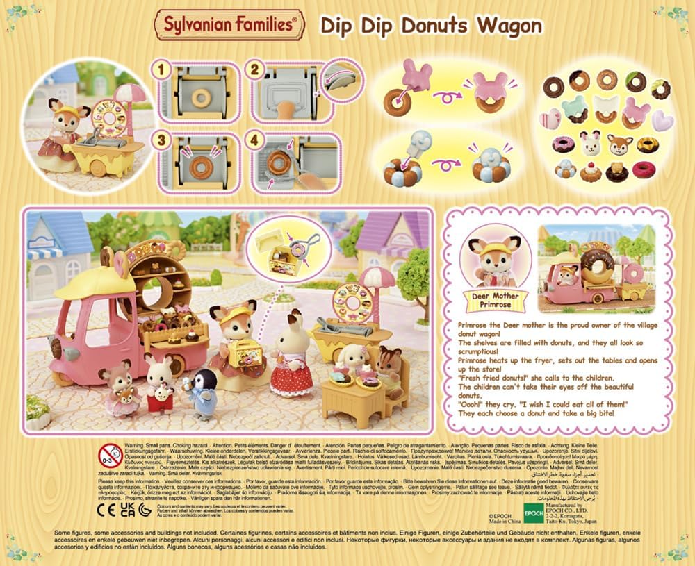 Detalle 2 de SYLVANIAN FAMILIES 5808 Carro delle ciambelle