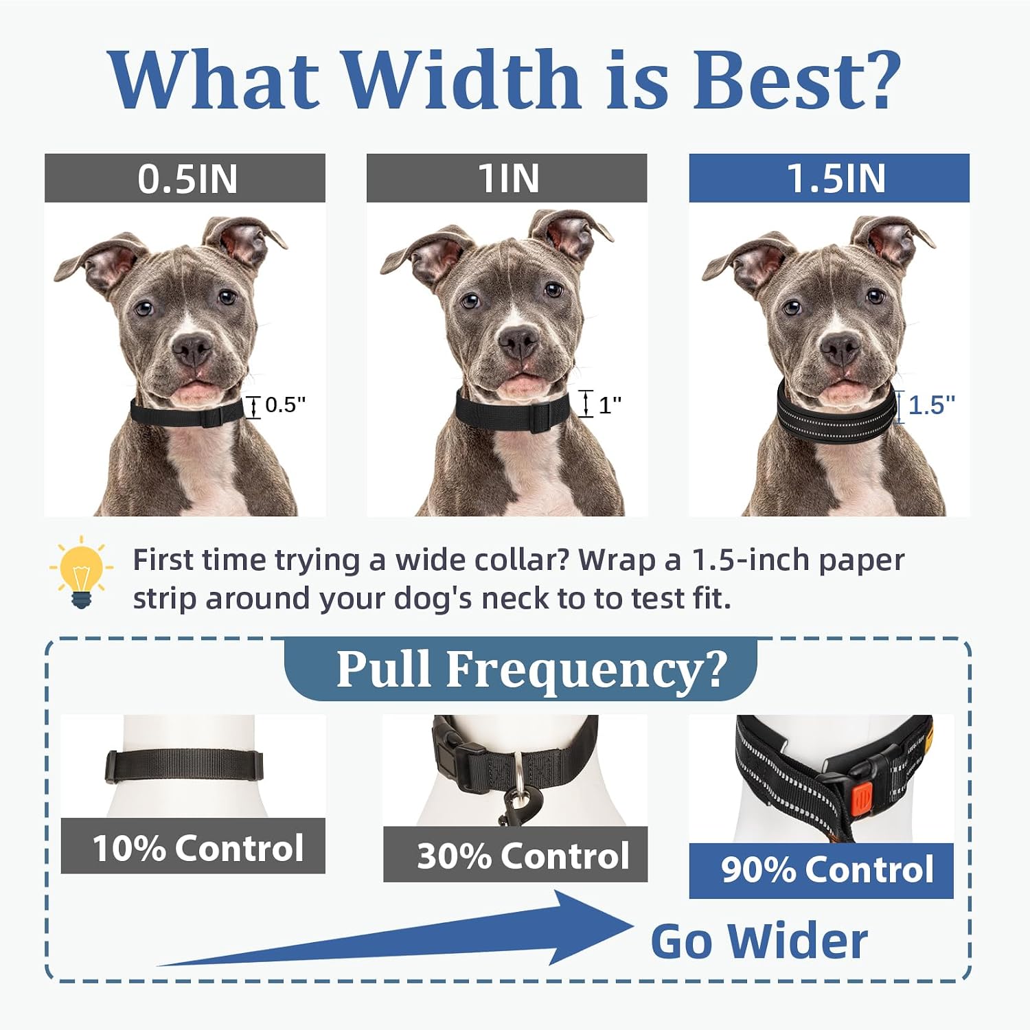 Thumbnail 3 de Mayerzon Martingale Dog Collar 1.5-inch