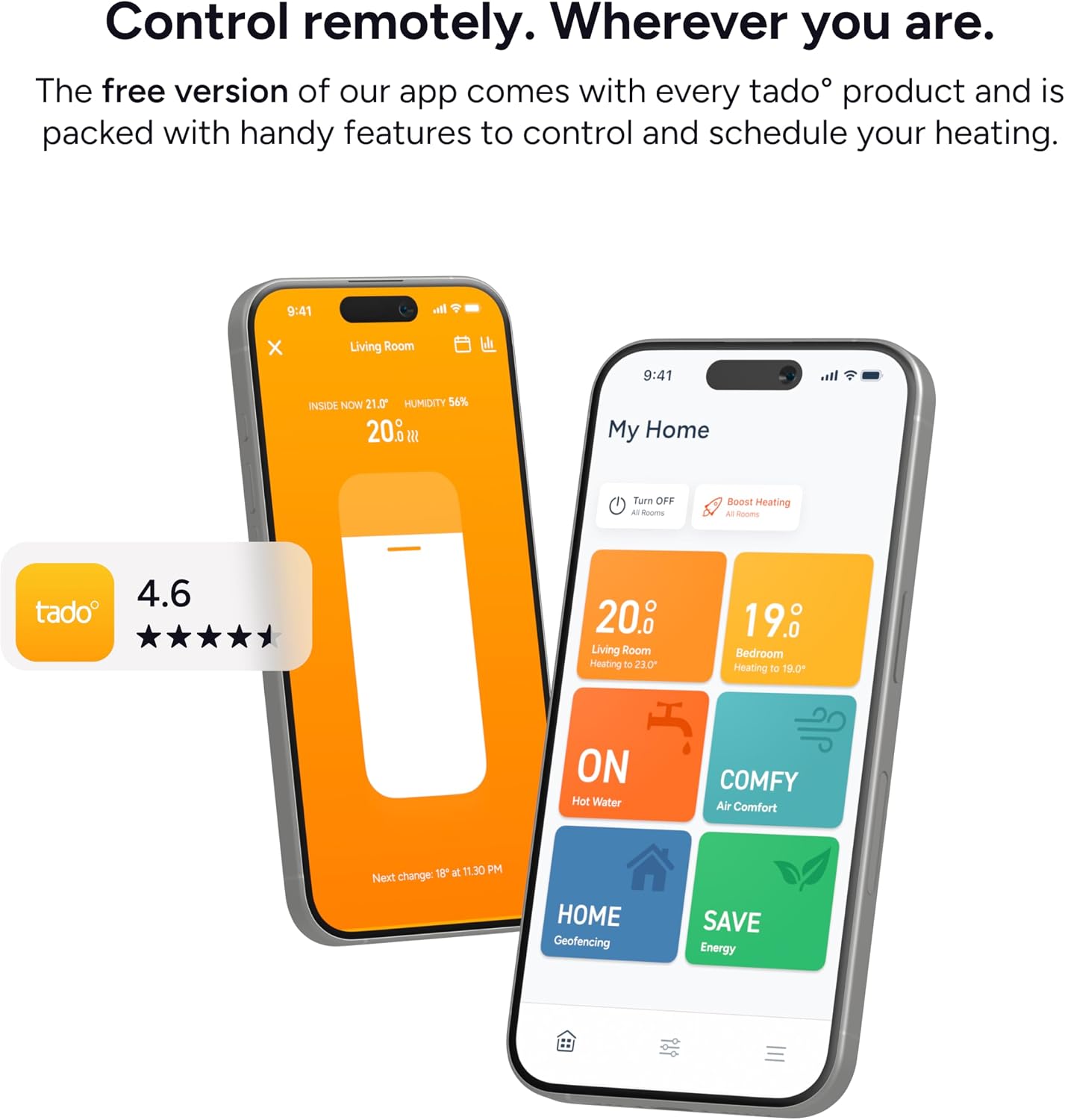 Detalle 2 de tado Wireless Smart Thermostat X Starter Kit