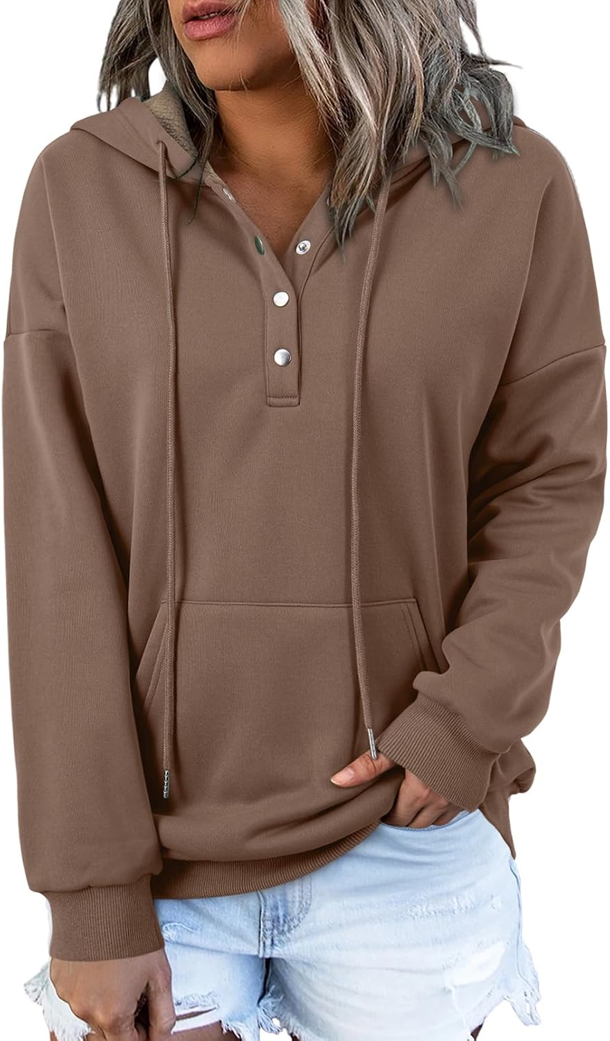 Detalle 2 de Dokotoo Womens Hoodie 2025 V-neck