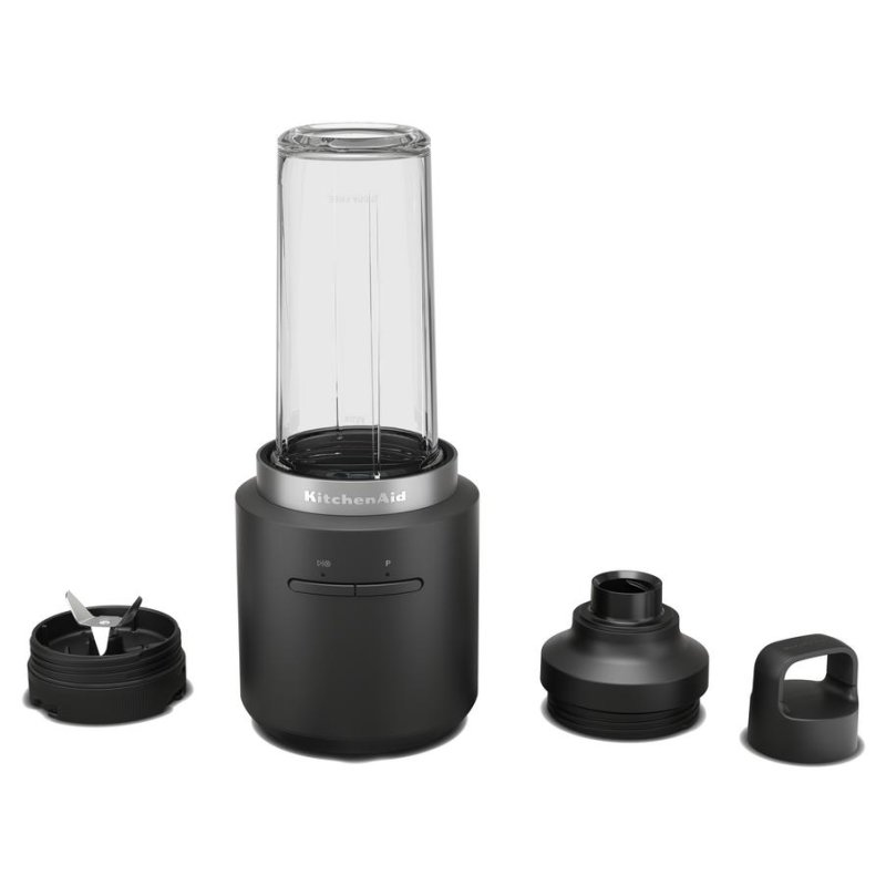 Thumbnail 2 de Licuadora portátil KitchenAid 5KSBR256BM negra con batería recargable (0,47 L)