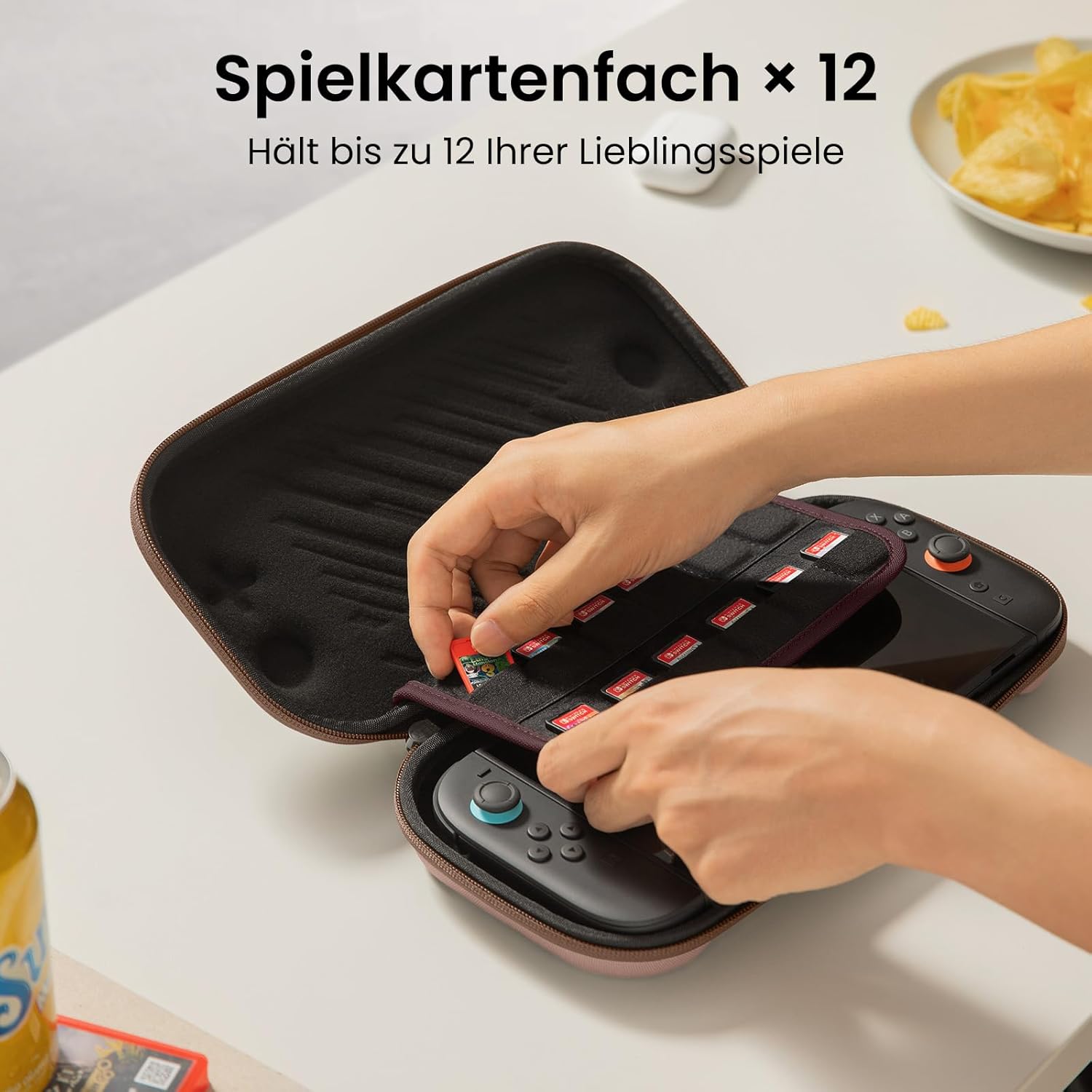 Thumbnail 5 de tomtoc Slim Tasche für Nintendo Switch 2 (2025) – ultradünne Filz-Carry-Case mit Hartschale und Schutz