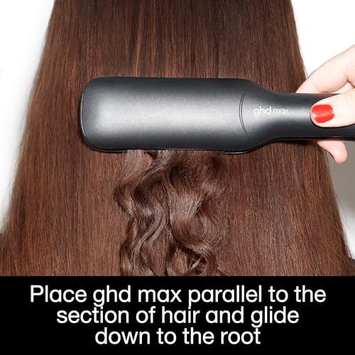 Detalle 2 de ghd Max Wide Plate Hair Straightener & Styler: Fast, High-Gloss Finish for Thick Hair