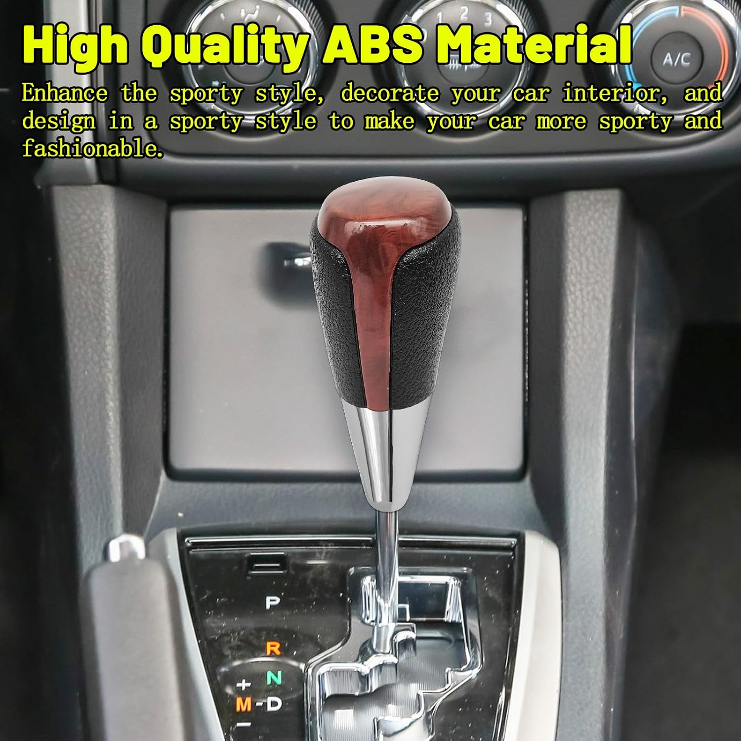 Detalle de BLAKAYA Shift Knob Cover ABS Plastic