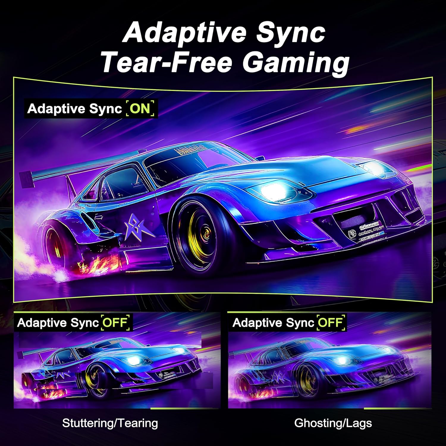 Thumbnail 2 de Amzfast 32 Inch Curved Gaming Monitor (AMZG32C1F) – 240Hz, 1080p, 1500R VA