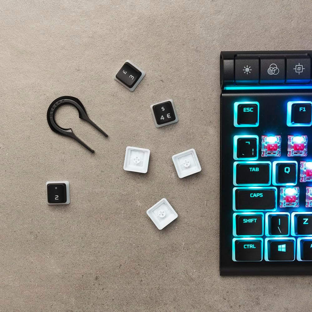 Thumbnail 1 de HyperX Pudding Keycaps QWERTZ RGB