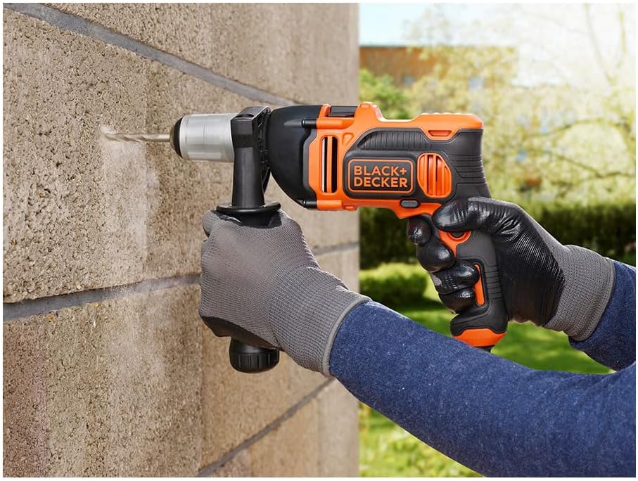 Thumbnail 6 de BLACK+DECKER Trapano a Percussione a Filo Compact – Potenza 850 W, per buchi, avvitamenti e worksite domestico