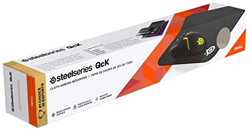 Detalle de SteelSeries QcK Mini — Alfombrilla de ratón para juegos (S, 250 x 210 x 2 mm)