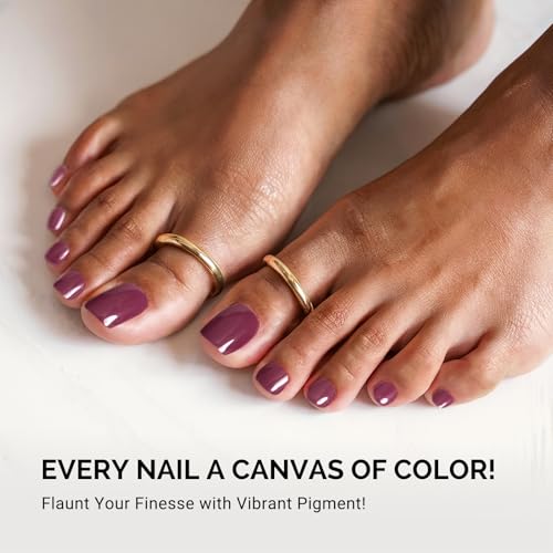 Thumbnail 4 de MelodySusie 32Pcs Semi-Cured Gel Toe Nail Strips – DIY Pedicure That Cures Under UV/LED